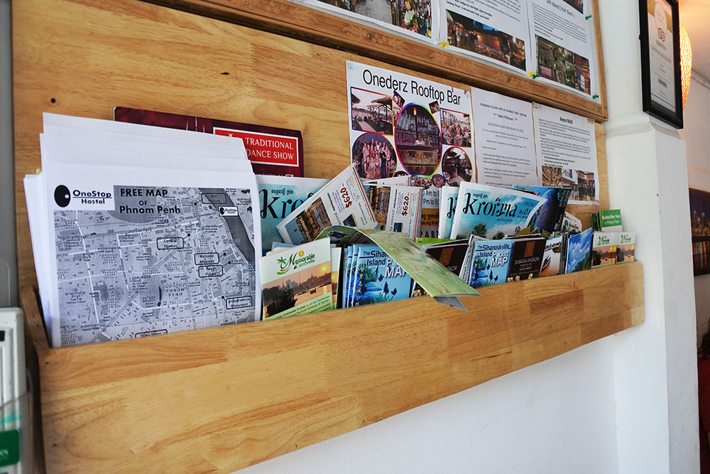 One Stop Hostel Phnom Penh チラシ