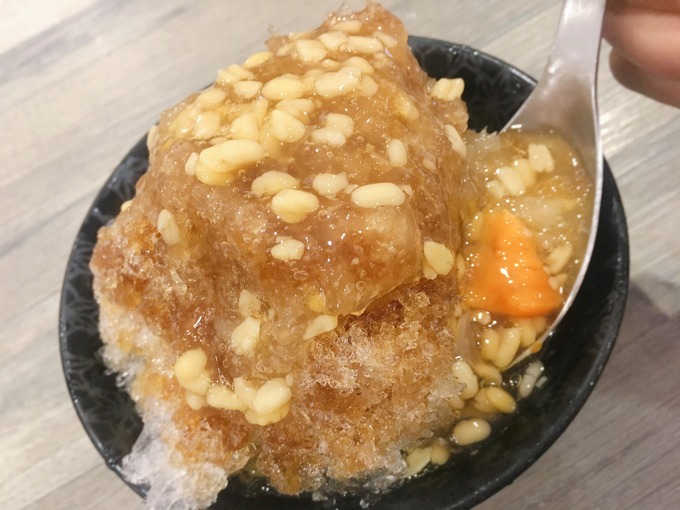  綠豆蒜かき氷