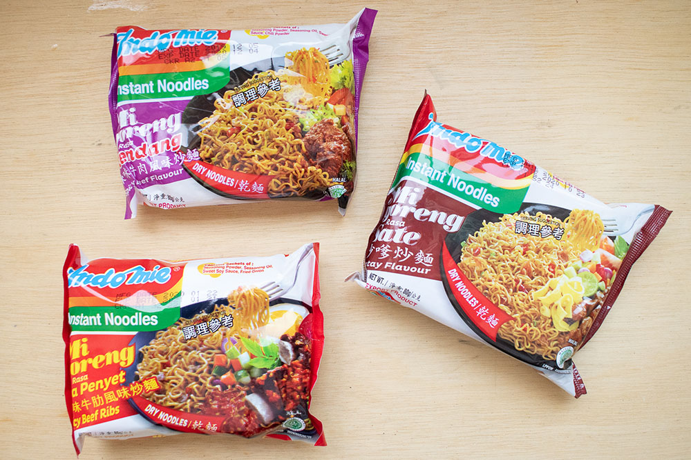 インドネシア】現地定番のインスタント焼きそば「Indomie