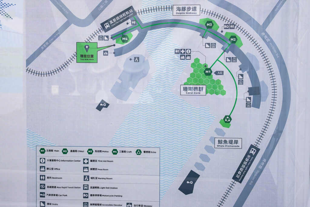文化策展區map